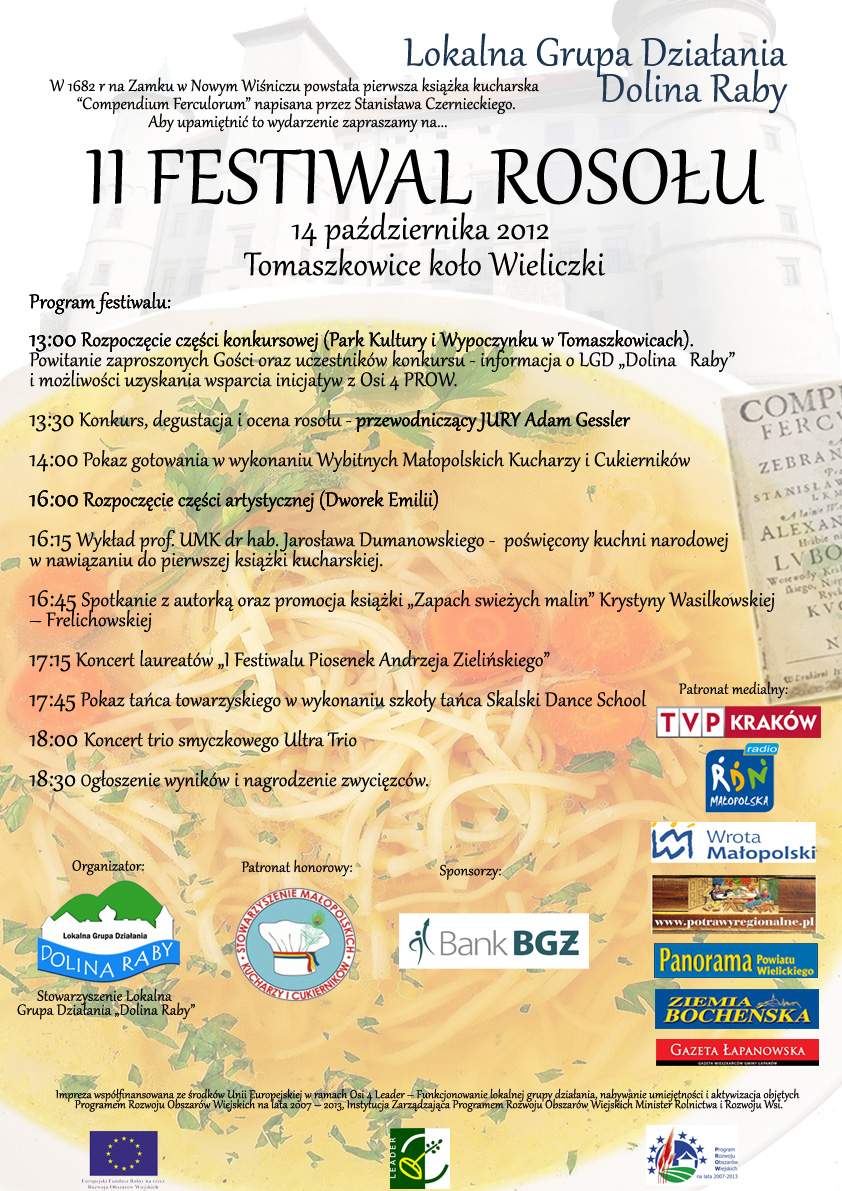 Ii Festiwal Rosou - plakat.