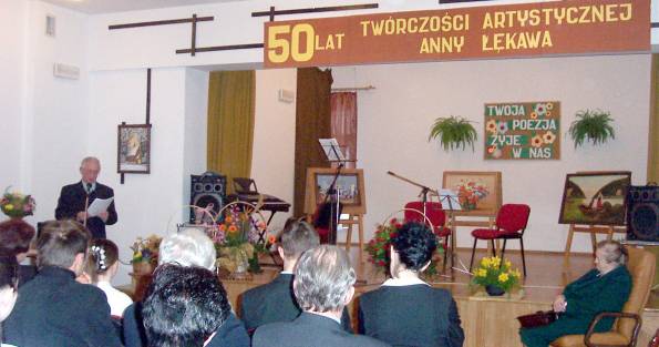 Jubileusz 50-lecia twrczoci artystycznej Anny kawa.