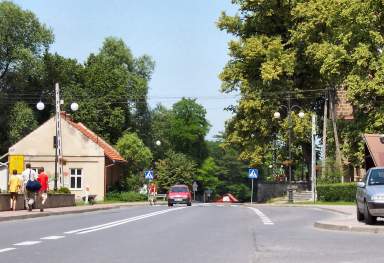 Droga w stron Bochni 9.07.2004 r.