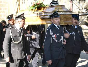 Pogrzeb druha Jzefa Rogali.