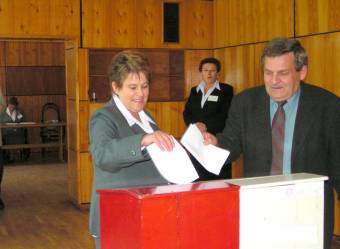 Wybory Prezydenckie - I runda 9.10.2005.