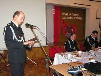 Zjazd Oddziau Gminnego ZOSP RP w egocinie - 13.05.2006.