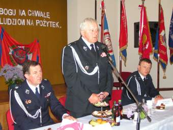 Zjazd Oddziau Gminnego ZOSP RP w egocinie - 13.05.2006.
