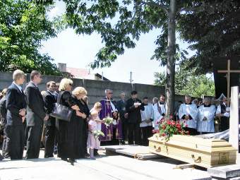 Pogrzeb Bogdana Szwajcera.