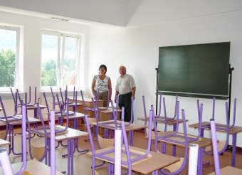 Klasa szkoy w Bytomsku.