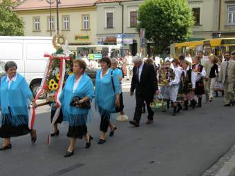Powiatowe Doynki w Bochni 26.08.2007.