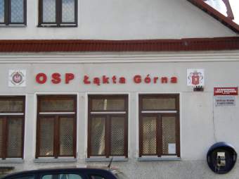 Remiza OSP w kcie Grnej.
