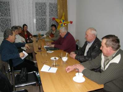 Zebranie aktywu wiejskiego Bedna w dniu 7 lutego 2008 r.
