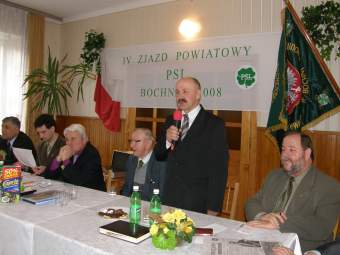 IV. ZJazd Powiatowy PSL w Bochni.