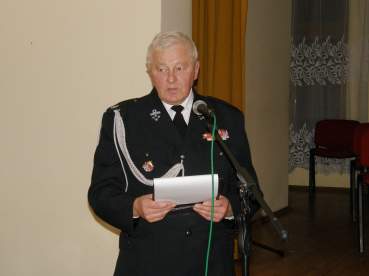  Przewodniczcy Rady Gminy w egocinie Jan Marcinek.
