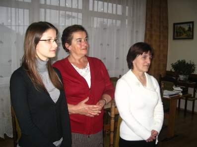 Laureatki konkursu: Karolina Pawecka, Zofia Rosiek i Maria Krzysztofiak.