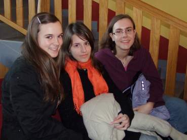  Karolina Krajewska (z lewej) bdzie goci Orsoly Golaritis i Anna Papp.