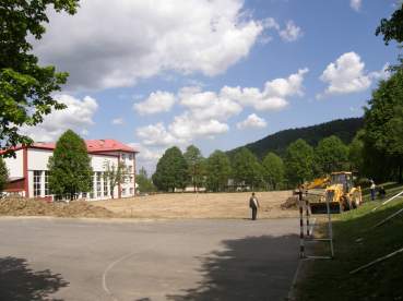 Budowa boiska - 67 maja 2009 r.