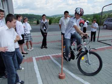 Podsumowanie konkursu "Bezpieczna Jazda" w PSP w Bytomsku.