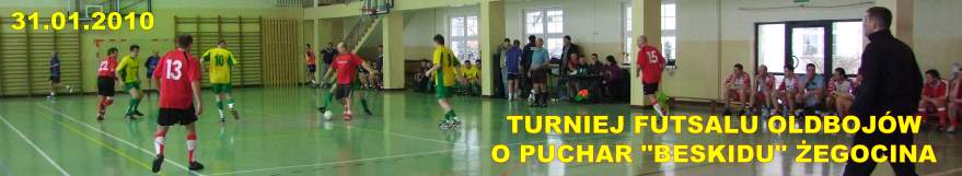 Turniej Futsalu Oldbojw o Puchar "Beskidu" egocina.