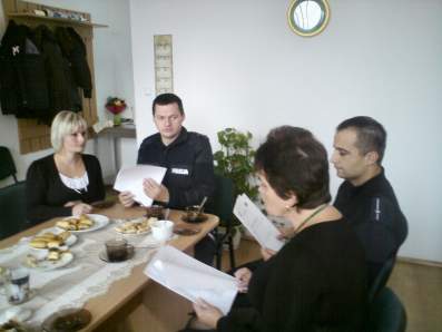  Pierwsze spotkanie w sprawie ZPB w PSP w Bytomsku.