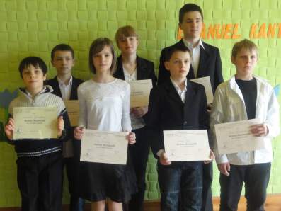  Mistrzowie Matematyki Gminy egocina 2010.