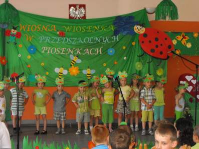 VIII. Gminny Festiwal Piosenki Przedszkolnej - kta Grna - 10.06.2010 r.