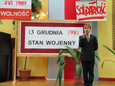 Gminne obchody XXX-lecia NSZZ "Solidarno".