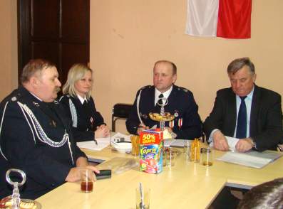 Zebranie sprawozdawczo - wyborcze w OSP Bytomsko. 2011.