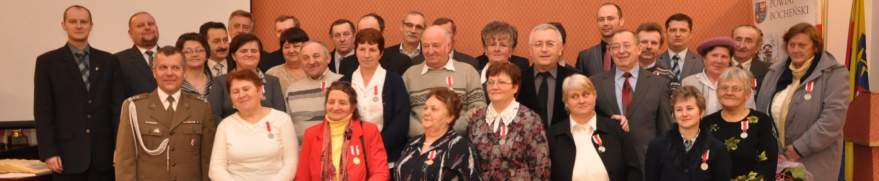 Uczestnicy uroczystoci w Bochni.
