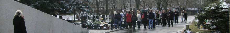 egociscy radni na Cmentarzu Powzkowskim w Warszawie.