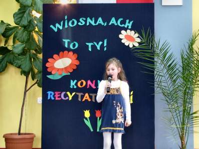 Konkurs Recytatorski "Wiosna, ach to ty !".