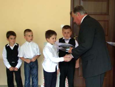 Ceremonia wrczenia dyplomw dla "Superuczniw 2011" - 21.06.2011.