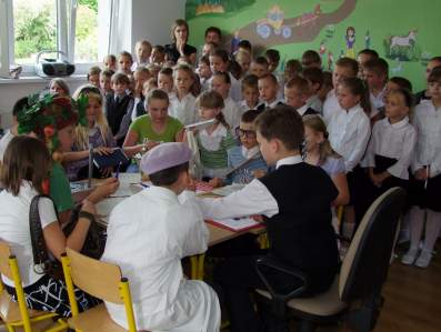 Zakoczenie roku szkolnego 2010/2011 w PSP w Bytomsku.