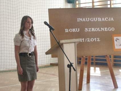 Inauguracja roku szkolnego 2011/2012 w ZS w Rozdzielu.