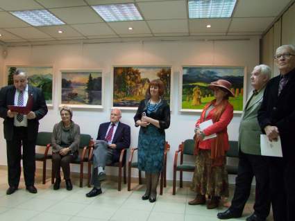 Wernisa wystawy malarstwa Teresy Mrugacz - KBS Krakw - 13.10.2011 r.