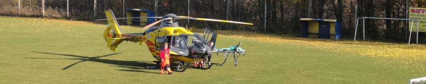 Helikopter LPR na pycie stadionu w egocinie.