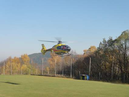Eurocopter LPR ldowa w egocinie - 4.11.2011 r.