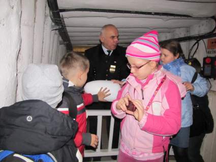 Wycieczka uczniw PSP w egocinie do Kopalni Soli w Wieliczce