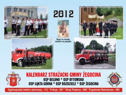 Kalendarz Straacki Gminy egocina 2012.