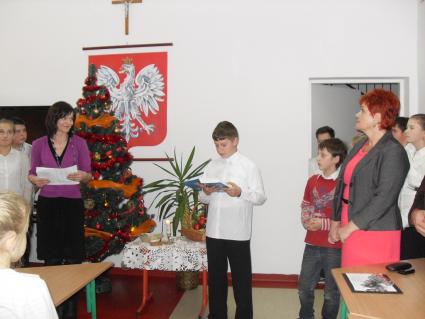 Szkolna Wigilia w PSP w Bytomsku - 22.12.2011 r.