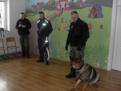 Spotkanie z Policj i Stra Graniczn - 09.02.2012 r.