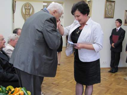 Uroczysto wrczenia Orderw Bkitnej Niezapominajki - Bochnia - 15.05.2012 r.