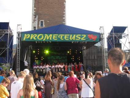 "Grosik" na XIX Wielkim Festynie Integracyjnym dla Dzieci - 24.06.2012