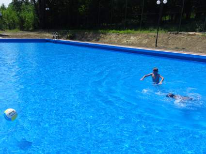 Na basenie w kcie Grnej - 24 lipca 2012 r.
