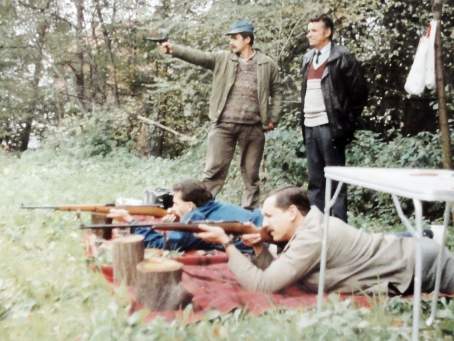Zawody strzeleckie w egocinie - 1995 r.
