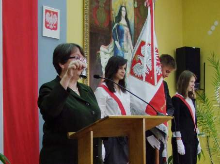 Inauguracja roku szkolnego 2012/2013 w Zespole Szk w egocinie