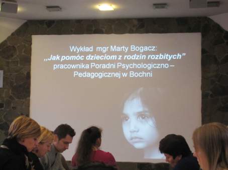 Konferencja w Bochni dla nauczycieli  - 21.11.2012 r.