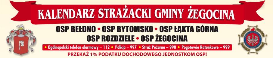 Kalendarz Straackina 2013 rok.