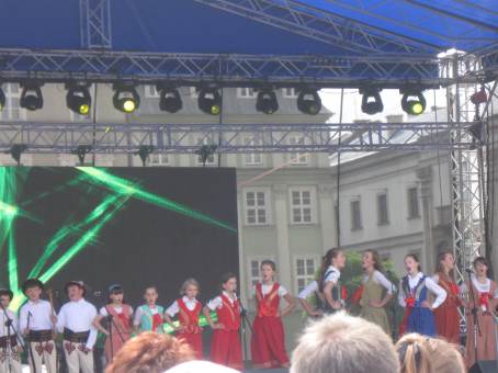 "Grosik" na XX. Festynie dla Dzieci w Krakowie - 23.06.2013 r.