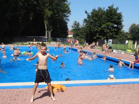 Na basenie w kcie Grnej - 03 sierpnia 2013 r.
