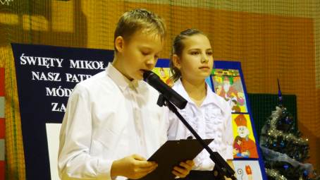 wito Patrona Szkoy i mikoajki w PSP w Bytomsku - 05.12.2013 r.