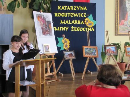 Spotkanie z malark - Pani Katarzyn Kogutowicz - 31.03.2014 r.