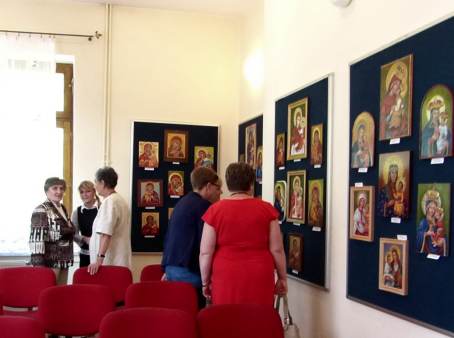 Wernisa wystawy ikon Heleny Osikowicz - egocina - 16.08.2014 r.