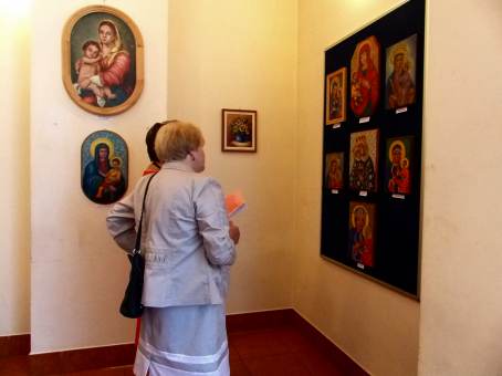 Wernisa wystawy ikon Heleny Osikowicz - egocina - 16.08.2014 r.